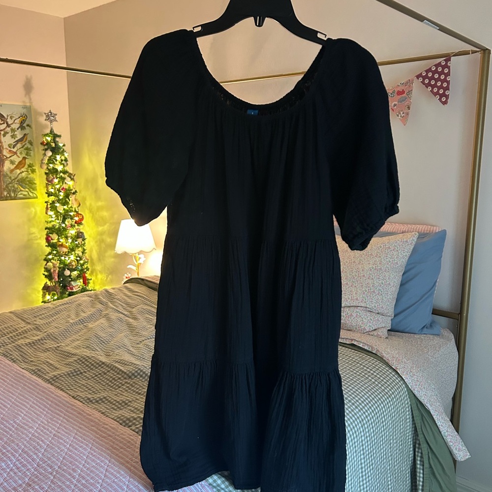 Elegant Black Women's Dress